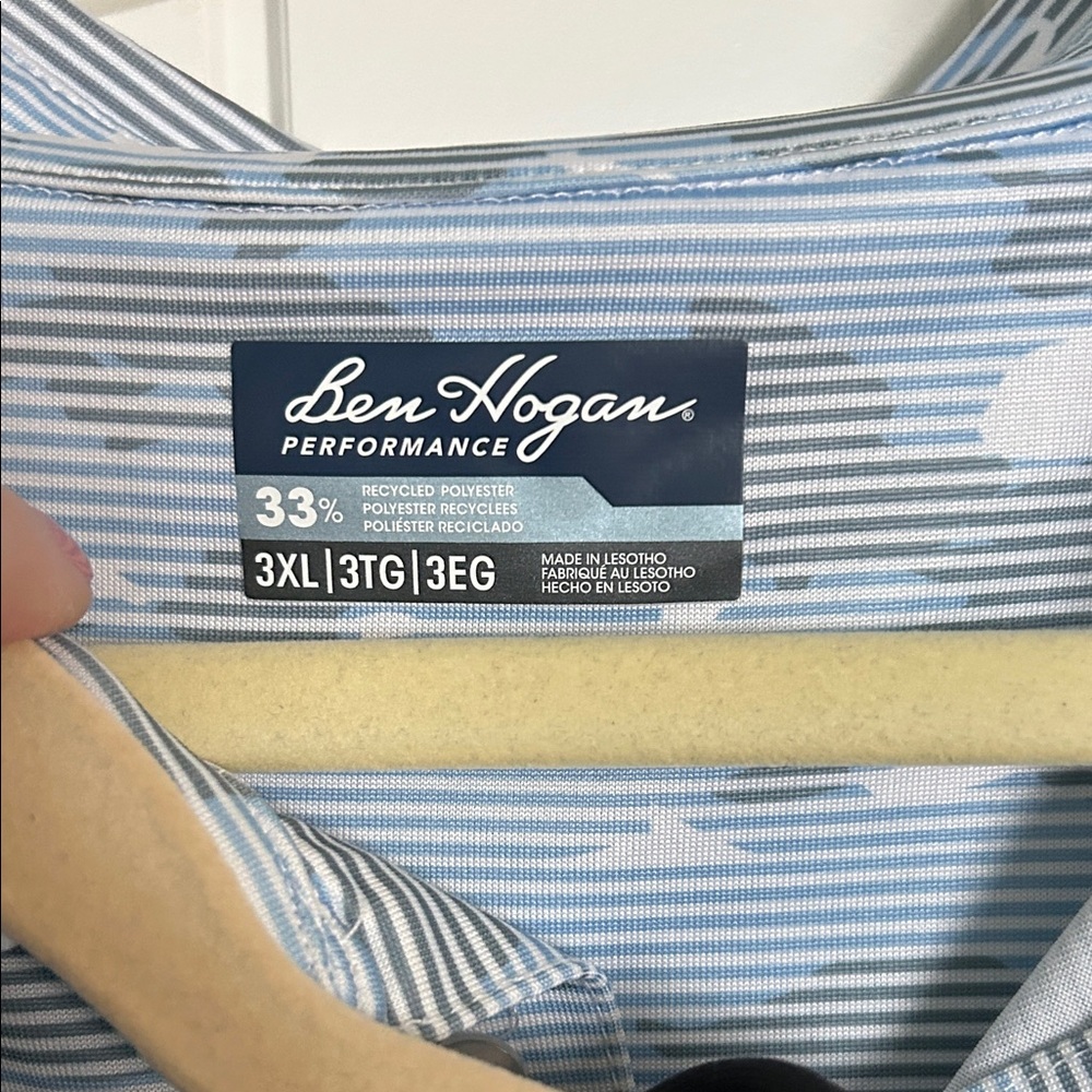 BUNDLE: 4 shirts…Hogan Men's Polo Shirt Set - Black, Blue, Gray, White - Picture 3 of 9
